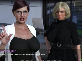 Slutty Town 0.8 (by M24metro) - Sex with my new secretary