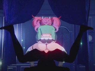 ケツがでかい女の子がご奉仕エッチ♡　ハニカム実況　Hシーンでは黙ります！