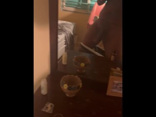 Swinging my heavy BBC out of boredom