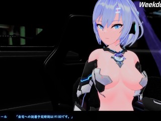 【#05駆動妖精アイディールレイズ実況】「ダメです！見ないで！」巨乳アンドロイドが敵の女手マンされイかされてしまったり・・・(ロボット女(機械女) アクション同人エロゲー hentai game)