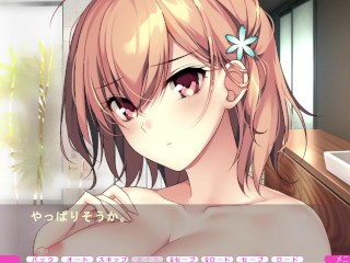 【#02 バブルdeハウスde○○○(体験版)実況】先輩爆乳J〇達のパンツ見たり裸見たりエロハプニングが止まらない！（ 爆乳J〇シェアハウスハーレムエロゲー）Hentai harem game