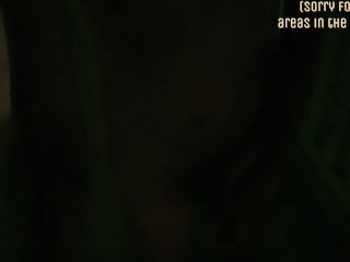 Night walk & caught naked on the street!