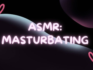 ASMR Masturbating with My Hitachi Wand While Roommate Showers