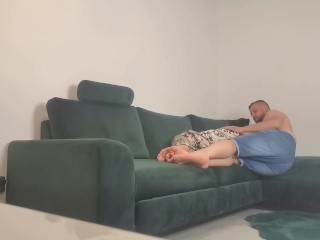 I love my boyfriend. Great sex on your favorite couch.-perv kitty