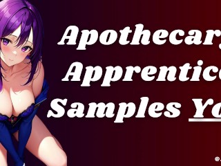 [F4M] Apothecary Apprentice Samples You | Witch Turned Slut ASMR Audio Roleplay