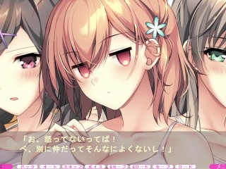 【#05 バブルdeハウスde○○○(体験版)実況】「口の中でいいよ♡」楓花にフェラしてもらい口内射精とぶっかけ顔射してしまい・・(アニメーションエロゲー・抜きゲー ) Hentai game