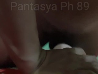 Ang sarap pakinggan ng ASMR pussy ang tunog ng kanyang puke, basa ang puke ni (Fleshlight) Part 2