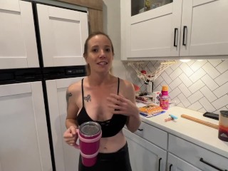 Testing My Stepmom's Self Defense Skills - Jane Cane, Shiny Cock Films