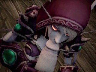 Sylvanas Windrunner sex compilation #1. Whorecraft