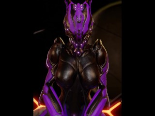 Niki Valkyr Warframe POV Riding 3D Animation