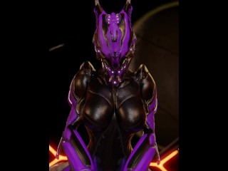 Niki Valkyr Warframe POV Riding 3D Animation