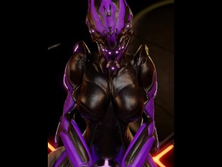 Niki Valkyr Warframe POV Riding 3D Animation