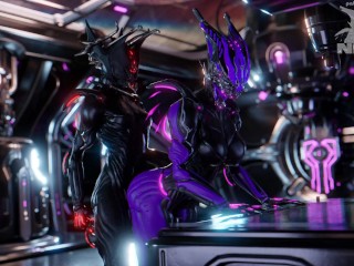 Valkyr Warframes Banging in the Orbiter