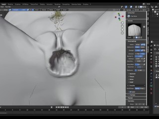 Animating A Vagina Via Shape Keys For Animation - Primal Emotion Games