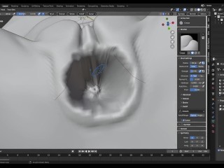 Animating A Vagina Via Shape Keys For Animation - Primal Emotion Games