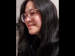 Thick Asian Homewrecker in Fishnets steal you from your girlfriend