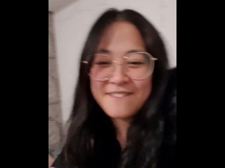 Thick Asian Homewrecker in Fishnets steal you from your girlfriend