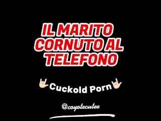 COYOTECUTE si scopa l’amante mentre è al telefono con il marito cornuto 🤘🏻