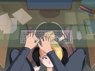 Kunoichi Trainer - Ninja Naruto Trainer - Part 110 - Secretary Blowjob Under Table By LoveSkySanX