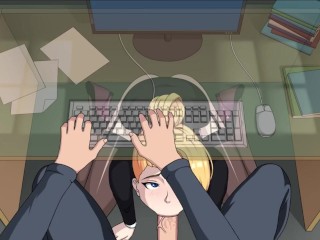 Kunoichi Trainer - Ninja Naruto Trainer - Part 110 - Secretary Blowjob Under Table By LoveSkySanX