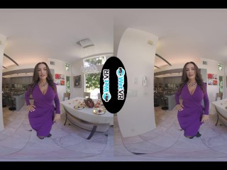 WETVR Hot Sorority Blonde Sneaks In Her Boyfriend For A Hot VR Fuck