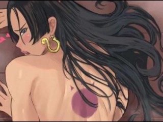 HENTAI JOI - BOA HANCOCK (ONE PIECE - BOA HANCOCK TEACHES YOU HOW TO MASTURBATE BUT SHE GETS DOMINAT