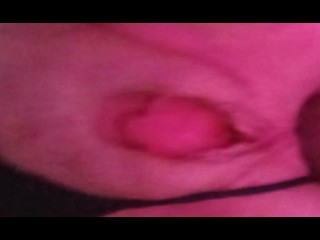 stuffing myself with this dildo - first pussy then ass