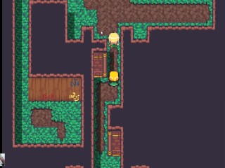 Monster girl hunter - Um sexo pesado com uma monster girl planta ruiva peituda