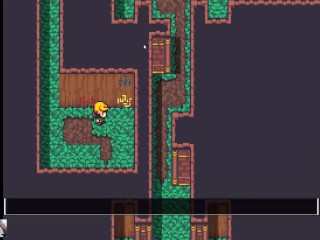 Monster girl hunter - Um sexo pesado com uma monster girl planta ruiva peituda