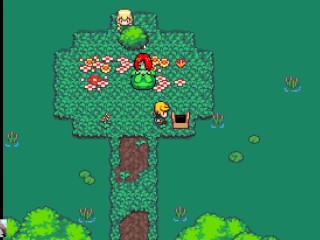 Monster girl hunter - Um sexo pesado com uma monster girl planta ruiva peituda