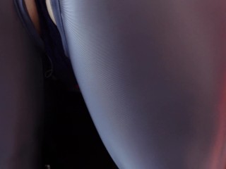 soft FemDom POV video: JOI jerk off instructions, cum for me! FaceSitting in Spandex, Pussy Tease!