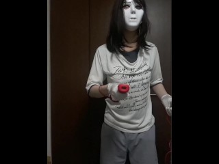 バラエティ パーティ 巨乳 乳揺れ ゲーム 下手くそ ノーブラ 乳首 爆乳 女装子 男の娘 誘惑 小悪魔 ビッチ japanese transgender amateur hentai  asian