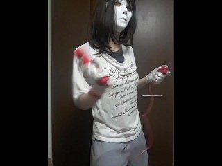 バラエティ パーティ 巨乳 乳揺れ ゲーム 下手くそ ノーブラ 乳首 爆乳 女装子 男の娘 誘惑 小悪魔 ビッチ japanese transgender amateur hentai  asian