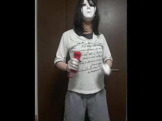 バラエティ パーティ 巨乳 乳揺れ ゲーム 下手くそ ノーブラ 乳首 爆乳 女装子 男の娘 誘惑 小悪魔 ビッチ japanese transgender amateur hentai  asian