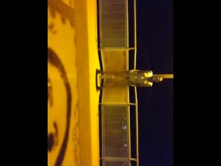 Going nude on a public bike path.