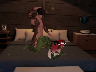 Goblin Girl gets Fucked by Best Friend IRL while BOTH play VRChat