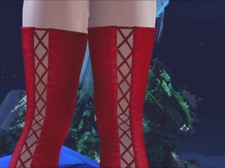 Dead or Alive Xtreme Venus Vacation Leifang Sexy Devil Outfit Nude Mod Fanservice Appreciation