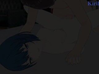 Haruka Kiritani and I have intense sex in the bedroom. - Project SEKAI Hentai