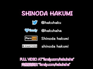 Played with vibrator outdoors, kneeling on the ground and twisting her butt like a puppy!