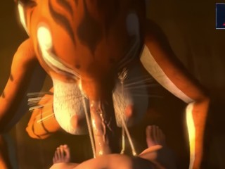 Tiger From Kung Fuu PAnda Love Hard Anal in 4k UHD