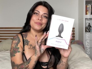 PREVIEW Tattooed Milf Over 40 StepMommy LoveSense Anal Vibrator Masturbation See More on my Onlyfans