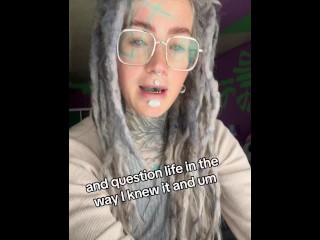 Anuskatzz Tattoo bodymodification hippie goth punk onlyfans model talks about her philosophy of life