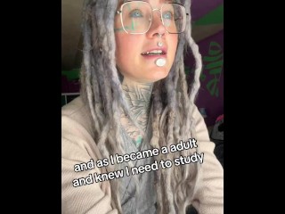 Anuskatzz Tattoo bodymodification hippie goth punk onlyfans model talks about her philosophy of life