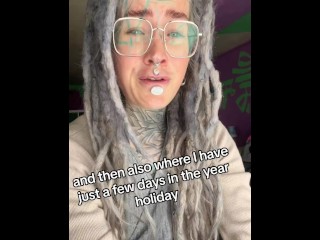 Anuskatzz Tattoo bodymodification hippie goth punk onlyfans model talks about her philosophy of life