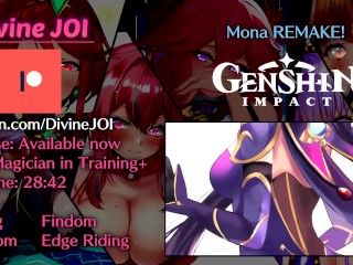 Mona Dominates your Wallet! REMAKE (Hentai JOI) (Genshin Impact) (Patreon Exclusive PREVIEW)