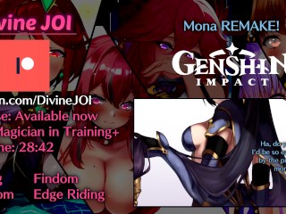 Mona Dominates your Wallet! REMAKE (Hentai JOI) (Genshin Impact) (Patreon Exclusive PREVIEW)