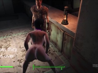 Nuka Ride Part 4 Fallout 4 Quid-Pro-Quo Porn Star Beating AAF Sex Mod 3D Animation Video Game Porn