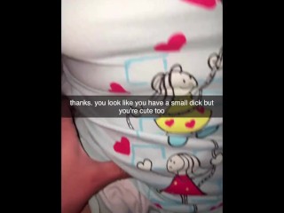 Having sex with a hot stranger from Snapchat