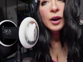ASMR Massagestick Vibrationsound from emo girl