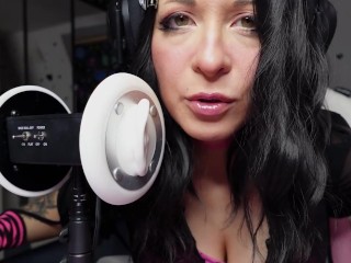 ASMR Massagestick Vibrationsound from emo girl